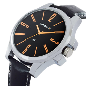 Maxima URBANE Men Black Dial Analogue Watch - U-40740LAGI